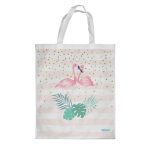 كيس هدايا حجم كبير بتصميم طائر الفلامنجو