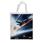 كيس هدايا حجم كبير بتصميم طائرات حربيه باتلفيلد