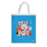 كيس هدايا حجم كبير بتصميم عناق أر جي شخصيات BT21