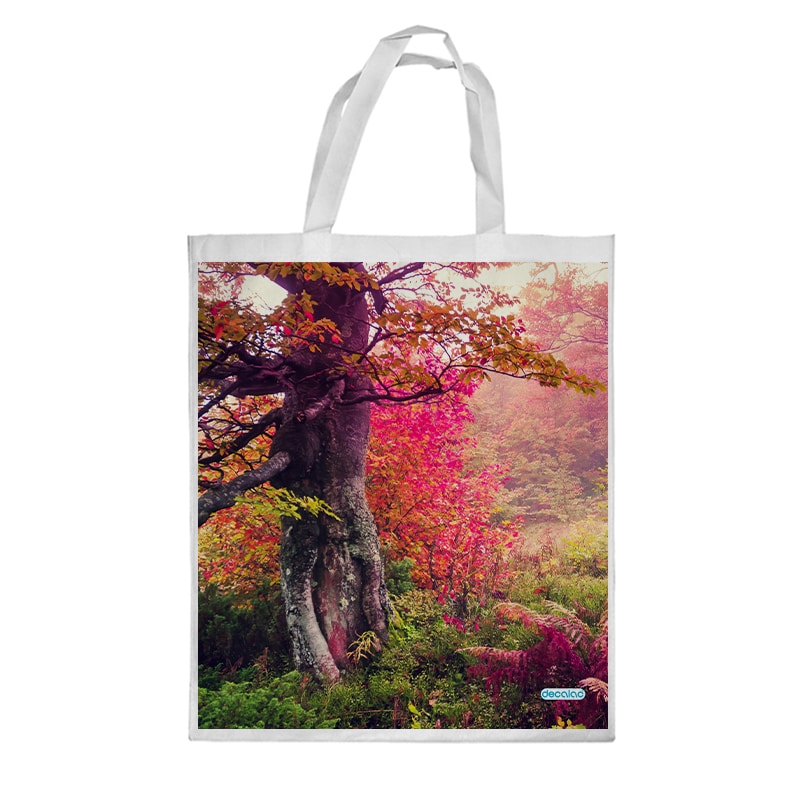 كيس هدايا حجم كبير بتصميم غابه ورود كيس هدايا حجم كبير بتصميم غابه ورود