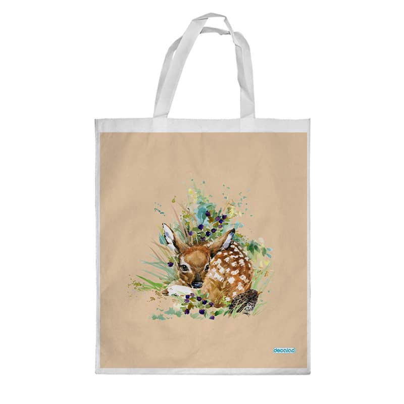 كيس هدايا حجم كبير بتصميم غزال صغير كيس هدايا حجم كبير بتصميم غزال صغير