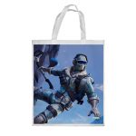 كيس هدايا حجم كبير بتصميم فورت نايت تسلق جبل جليدي