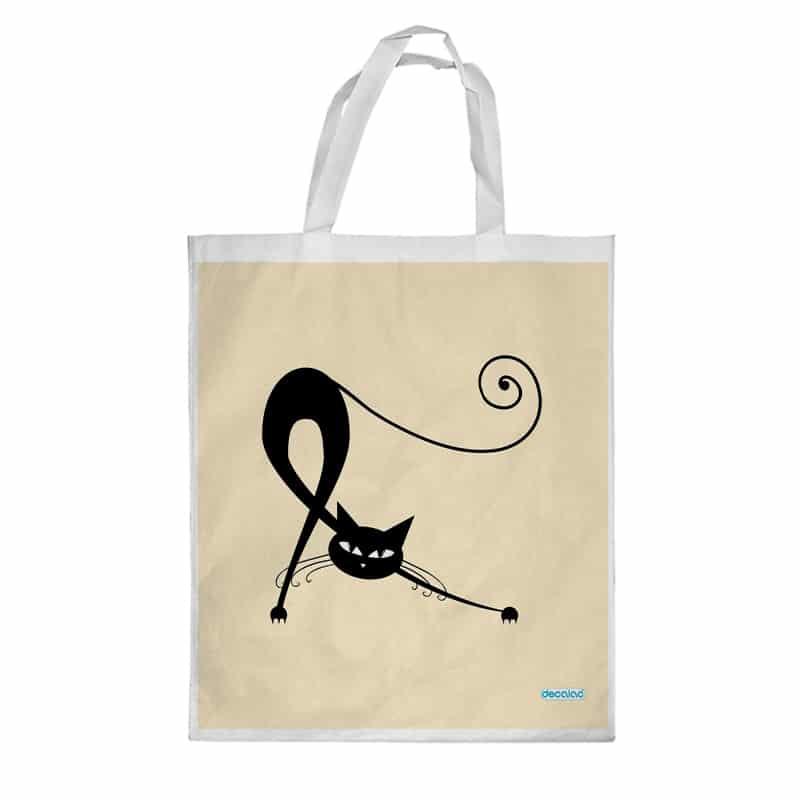 كيس هدايا حجم كبير بتصميم قطه كرتونيه كيس هدايا حجم كبير بتصميم قطه كرتونيه