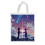 كيس هدايا حجم كبير بتصميم لحظه اللقاء انمي أسمك