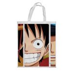 كيس هدايا حجم كبير بتصميم لوفي وشقيقاه ون بيس