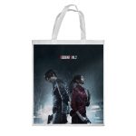 كيس هدايا حجم كبير بتصميم ليون وكلير رزدنت إيفل 2