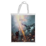 كيس هدايا حجم كبير بتصميم مركبة قتالية باتلفيلد