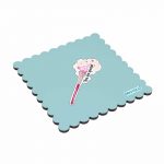 لبادة كوب الشاي او القهوة بتصميم أنت مميز