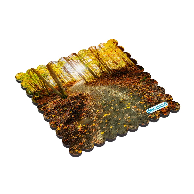 لبادة كوب الشاي او القهوة بتصميم أوراق الخريف لبادة كوب الشاي او القهوة بتصميم أوراق الخريف