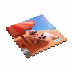 لبادة كوب الشاي او القهوة بتصميم اجازه أولاف