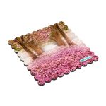 لبادة كوب الشاي او القهوة بتصميم اشجار الساكورا