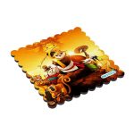 لبادة كوب الشاي او القهوة بتصميم اصدقاء كونغ فو باندا