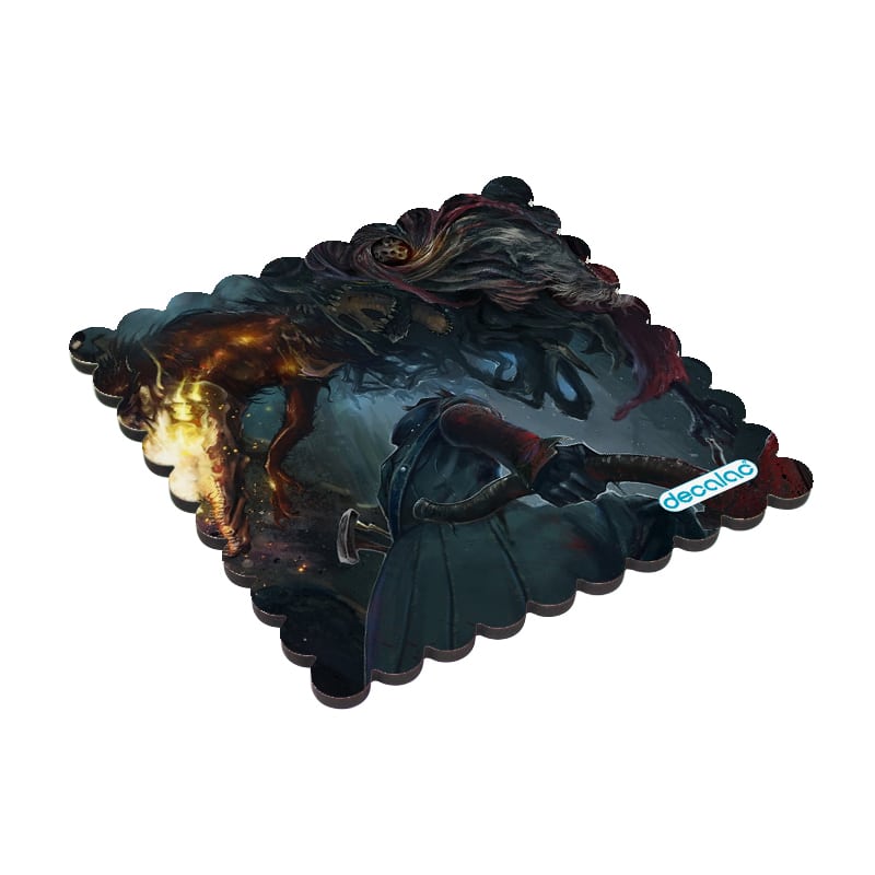 لبادة كوب الشاي او القهوة بتصميم الأرواح الشريرة بلود بورن لبادة كوب الشاي او القهوة بتصميم الأرواح الشريرة بلود بورن