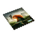 لبادة كوب الشاي او القهوة بتصميم الأميرة صاحبة القوس والسهم