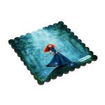 لبادة كوب الشاي او القهوة بتصميم الأميرة ميريدا مع القوس والسهم