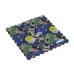 لبادة كوب الشاي او القهوة بتصميم الفضاء الخارجي