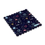 لبادة كوب الشاي او القهوة بتصميم الفضاء والمجرة