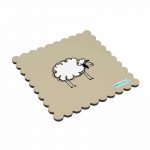 لبادة كوب الشاي او القهوة بتصميم خروف