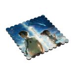 لبادة كوب الشاي او القهوة بتصميم خيوط جمعتنا معا انمي