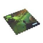 لبادة كوب الشاي او القهوة بتصميم رحله الى الفضاء