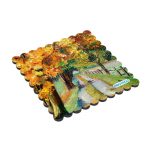 لبادة كوب الشاي او القهوة بتصميم رسم الطبيعه