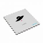 لبادة كوب الشاي او القهوة بتصميم سيدة