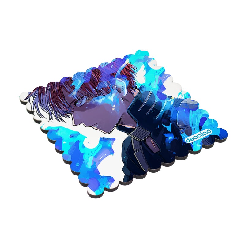 لبادة كوب الشاي او القهوة بتصميم شوتو وتودوروكي من أكاديميتي للأبطال لبادة كوب الشاي او القهوة بتصميم شوتو وتودوروكي من أكاديميتي للأبطال