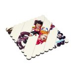 لبادة كوب الشاي او القهوة بتصميم ضربه القبضه كل الانميات