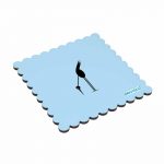 لبادة كوب الشاي او القهوة بتصميم طائر أسود