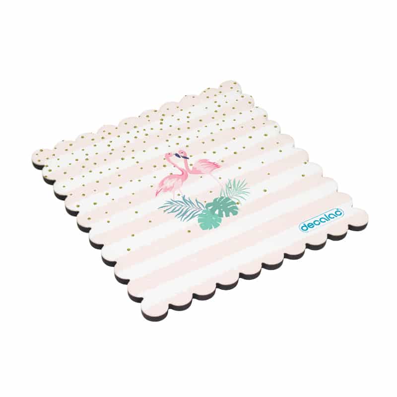 لبادة كوب الشاي او القهوة بتصميم طائر الفلامنجو لبادة كوب الشاي او القهوة بتصميم طائر الفلامنجو