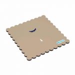 لبادة كوب الشاي او القهوة بتصميم عيون تبكي