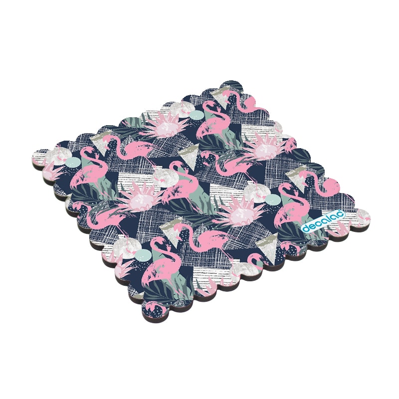 لبادة كوب الشاي او القهوة بتصميم فلامنغو لبادة كوب الشاي او القهوة بتصميم فلامنغو