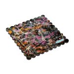 لبادة كوب الشاي او القهوة بتصميم فن تجريدي