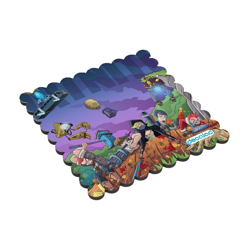 لبادة كوب الشاي او القهوة بتصميم فورت نايت رسم لبادة كوب الشاي او القهوة بتصميم فورت نايت رسم