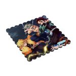 لبادة كوب الشاي او القهوة بتصميم قوة شخصيات قاتل الشياطين