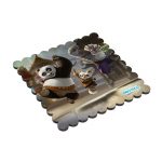 لبادة كوب الشاي او القهوة بتصميم كونغ فو باندا