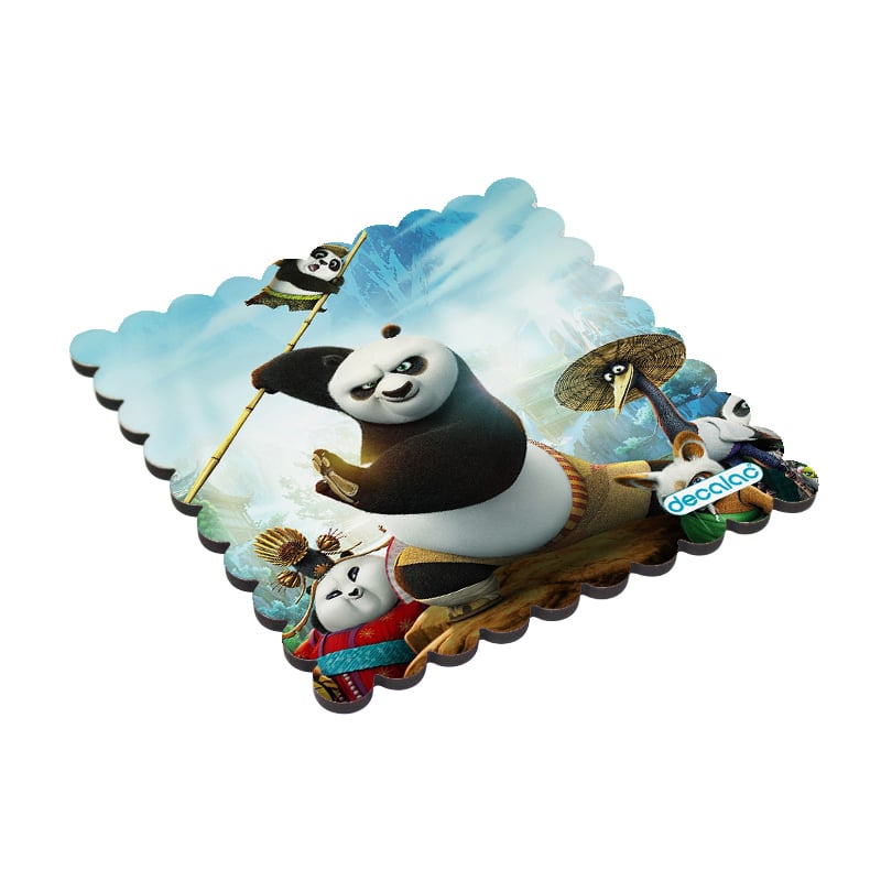 لبادة كوب الشاي او القهوة بتصميم كونغ فو باندا 3 لبادة كوب الشاي او القهوة بتصميم كونغ فو باندا 3