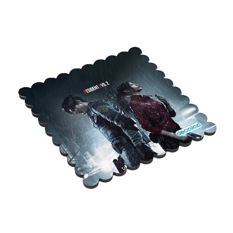 لبادة كوب الشاي او القهوة بتصميم ليون وكلير رزدنت إيفل 2 لبادة كوب الشاي او القهوة بتصميم ليون وكلير رزدنت إيفل 2