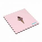 لبادة كوب الشاي او القهوة بتصميم مثلجات الجماجم