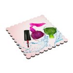 لبادة كوب الشاي او القهوة بتصميم مناكير