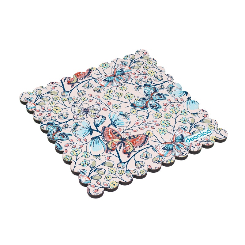 لبادة كوب الشاي او القهوة بتصميم ورود وفراشات لبادة كوب الشاي او القهوة بتصميم ورود وفراشات