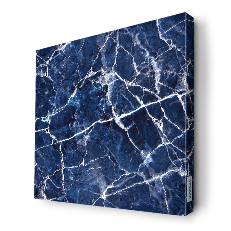 لوحة جدارية قماش كانفس باطار خشبي داخلي بتصميم أزرق وأبيض لوحة جدارية قماش كانفس باطار خشبي داخلي بتصميم أزرق وأبيض