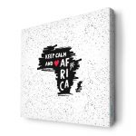 لوحة جدارية قماش كانفس باطار خشبي داخلي بتصميم أفريقيا