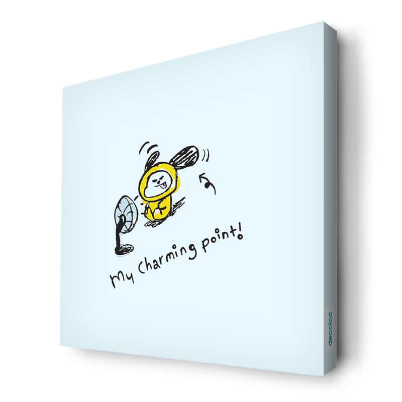 لوحة جدارية قماش كانفس باطار خشبي داخلي بتصميم اللطيف شيمي شخصيات BT21 لوحة جدارية قماش كانفس باطار خشبي داخلي بتصميم اللطيف شيمي شخصيات BT21