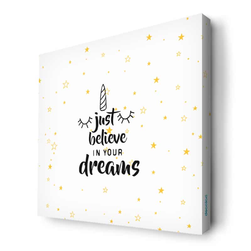 لوحة جدارية قماش كانفس باطار خشبي داخلي بتصميم النجوم والأحلام لوحة جدارية قماش كانفس باطار خشبي داخلي بتصميم النجوم والأحلام