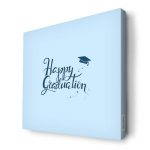 لوحة جدارية قماش كانفس باطار خشبي داخلي بتصميم تخرج