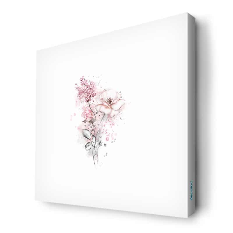 لوحة جدارية قماش كانفس باطار خشبي داخلي بتصميم رسمه ورده لوحة جدارية قماش كانفس باطار خشبي داخلي بتصميم رسمه ورده
