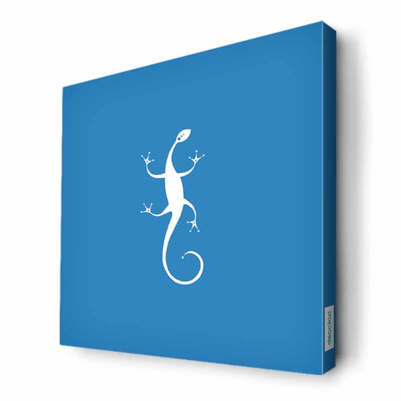 لوحة جدارية قماش كانفس باطار خشبي داخلي بتصميم سحليه لوحة جدارية قماش كانفس باطار خشبي داخلي بتصميم سحليه