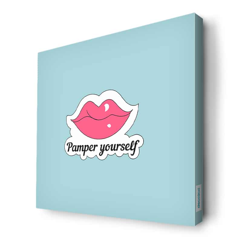 لوحة جدارية قماش كانفس باطار خشبي داخلي بتصميم شفاه جذابه لوحة جدارية قماش كانفس باطار خشبي داخلي بتصميم شفاه جذابه