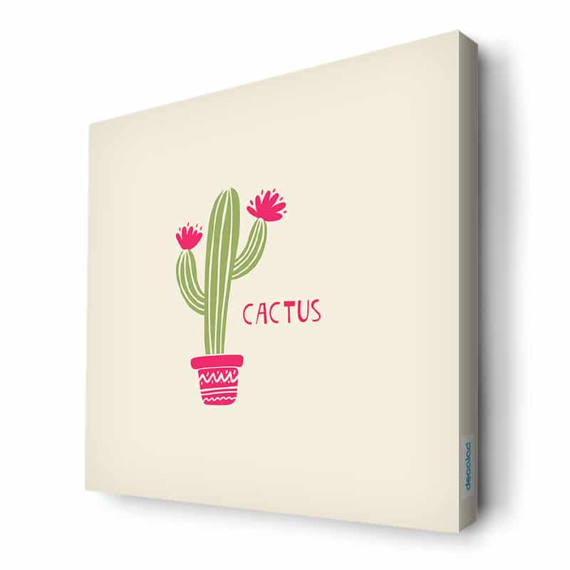 لوحة جدارية قماش كانفس باطار خشبي داخلي بتصميم صبار رسم لوحة جدارية قماش كانفس باطار خشبي داخلي بتصميم صبار رسم